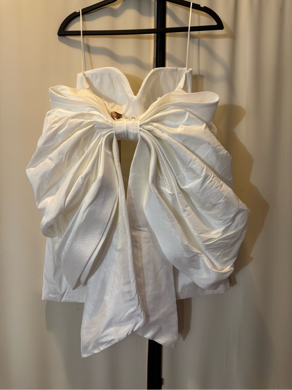 Meshki White Strapless Sweetheart Mini Dress - Picture 5 of 5